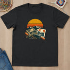 T-shirt mockup — Black