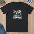 T-shirt mockup — Black