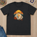 T-shirt mockup — Black