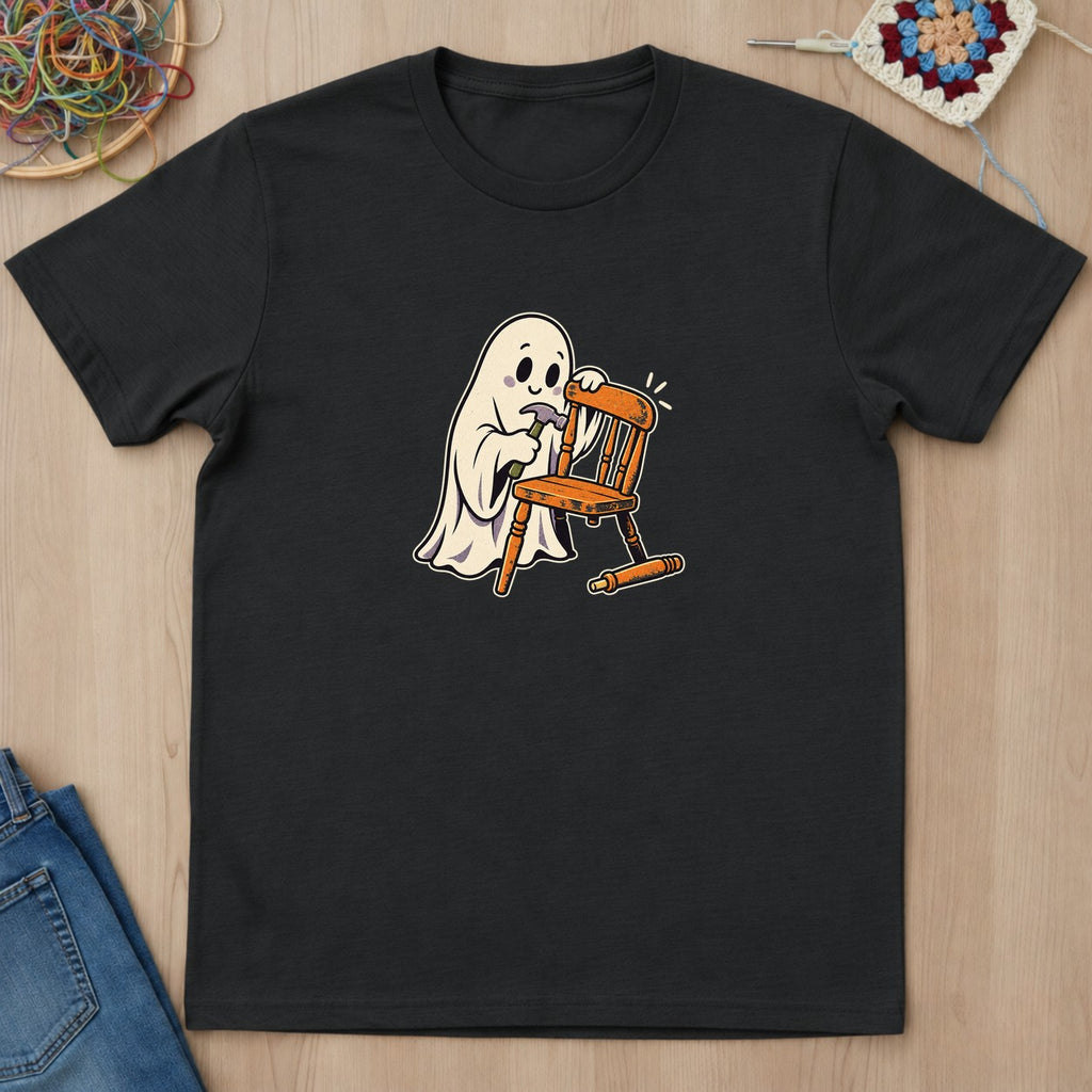 T-shirt mockup — Black
