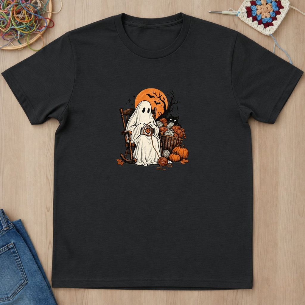 T-shirt mockup — Black