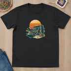 T-shirt mockup — Black