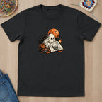 T-shirt mockup — Black