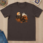 T-shirt mockup — Dark Chocolate