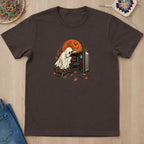 T-shirt mockup — Dark Chocolate