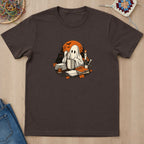T-shirt mockup — Dark Chocolate