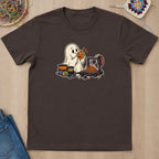 T-shirt mockup — Dark Chocolate