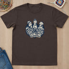 T-shirt mockup — Dark Chocolate