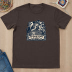 T-shirt mockup — Dark Chocolate