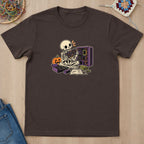 T-shirt mockup — Dark Chocolate