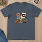 T-shirt mockup — Dark Heather