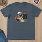 T-shirt mockup — Dark Heather