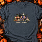 Trois sorcières et mug magique — T-shirt gris anthracite chiné