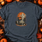 Fantôme spaghetti d'imprimante 3D — T-shirt gris anthracite chiné