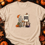 Squelette peintre Boo — T-shirt naturel