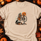Squelette mécano vélo vintage — T-shirt naturel