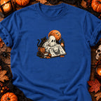Fantôme dessinateur de maison hantée — T-shirt bleu roi