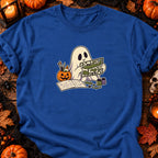 Fantôme et maquette d’avion — T-shirt bleu roi
