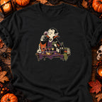 T-shirt Vampire Dégustation de Vin, coloris noir