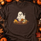 T-shirt Fantôme gourmet plateau de fromages, coloris chocolat foncé
