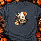 T-shirt Fantôme apéro vintage, coloris gris foncé chiné