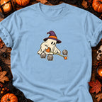T-shirt Fantôme mesureur de boules, coloris bleu clair