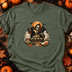T-shirt Rituel de Raclette Squelettique, coloris vert militaire