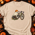 T-shirt Fantôme cycliste et kit de réparation, coloris naturel