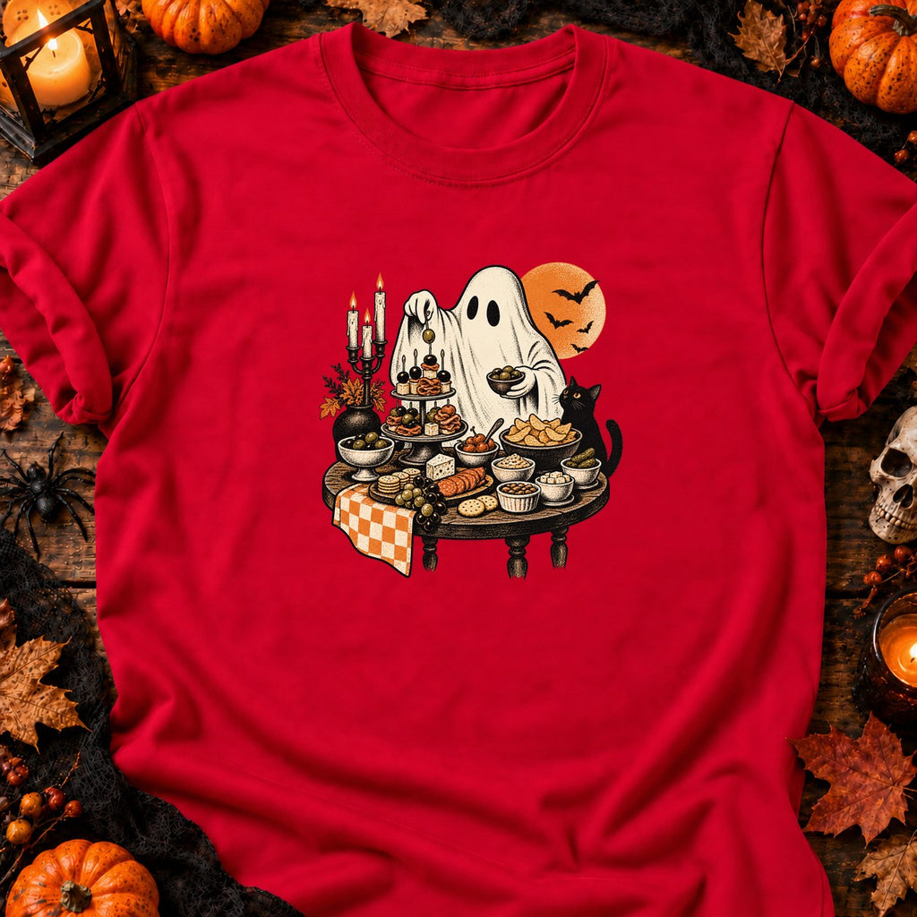 T-shirt Fantôme apéro vintage, coloris rouge