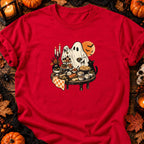T-shirt Fantôme apéro vintage, coloris rouge