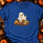 T-shirt Fantôme gourmet plateau de fromages, coloris bleu roi