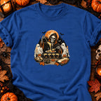 T-shirt Rituel de Raclette Squelettique, coloris bleu roi
