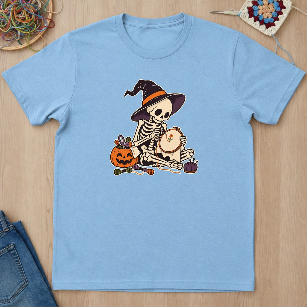 T-shirt mockup — Light Blue