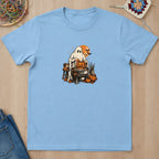 T-shirt mockup — Light Blue