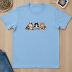 T-shirt mockup — Light Blue