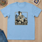 T-shirt mockup — Light Blue
