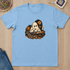 T-shirt mockup — Light Blue