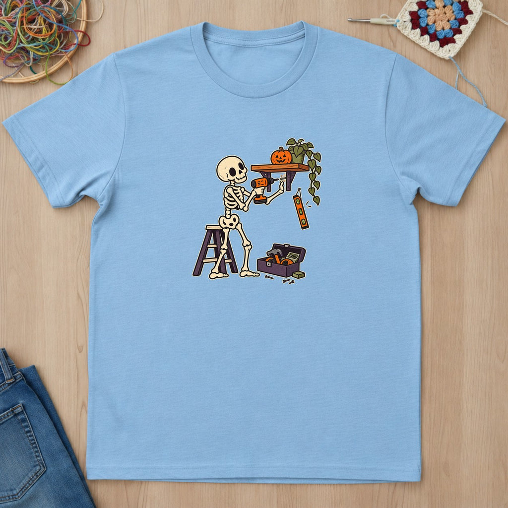 T-shirt mockup — Light Blue