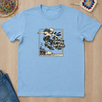 T-shirt mockup — Light Blue