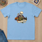 T-shirt mockup — Light Blue