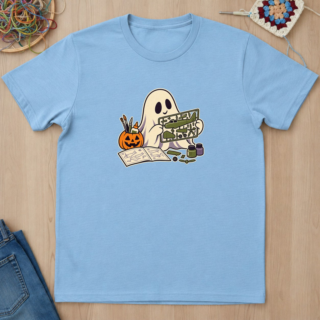 T-shirt mockup — Light Blue