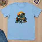 T-shirt mockup — Light Blue