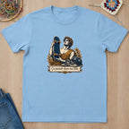 T-shirt mockup — Light Blue