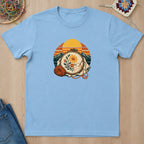 T-shirt mockup — Light Blue