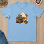 T-shirt mockup — Light Blue