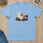 T-shirt mockup — Light Blue
