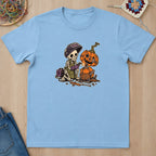T-shirt mockup — Light Blue