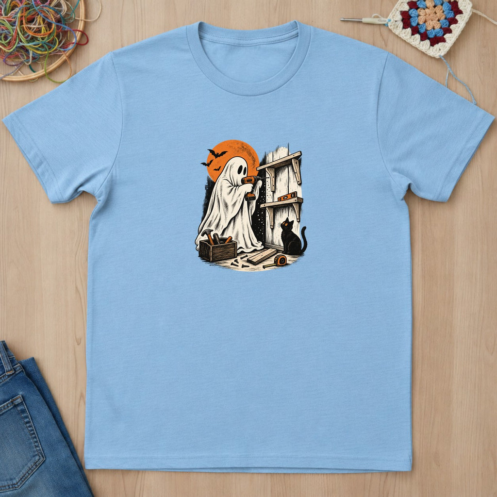 T-shirt mockup — Light Blue
