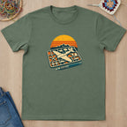 T-shirt mockup — Military Green