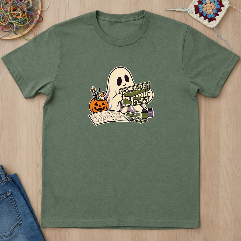 T-shirt mockup — Military Green